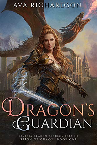 Dragon's Guardian cover - book with dragons