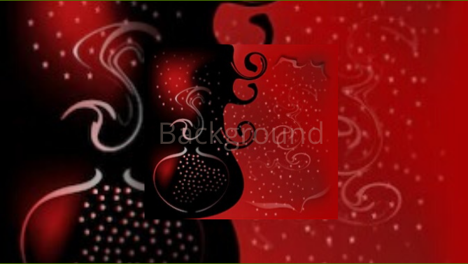 Seductive red and black background stock image