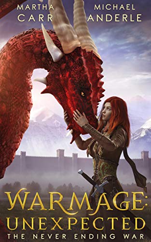 Warmage cover - book with dragons