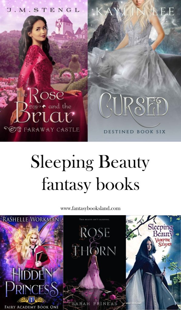 List of fantasy books with Sleeping Beauty theme - covers